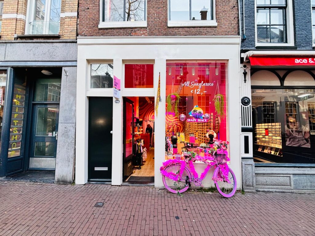 Shady Shack sunglasses store Haarlemmerstraat Amsterdam