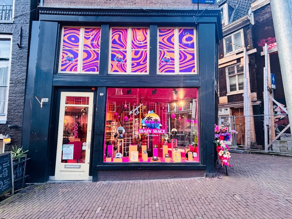 Shady Shack sunglasses store Nieuwezijds Voorburgwal Amsterdam